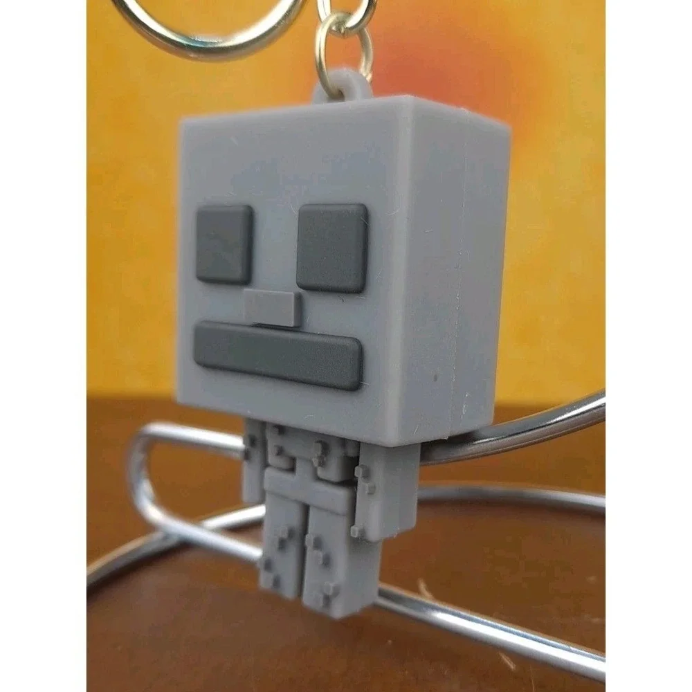 Minecraft Technoblade Style 3D PVC‎ Keychain Backpack Wristlet